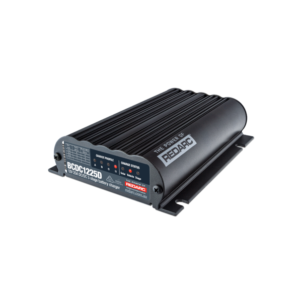 REDARC Dual Input 25A In-Vehicle DC Battery Charger
