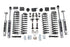 BDS Suspension 3in Suspension Lift Kit w/ NX2 Shocks - JK 4dr 2012+