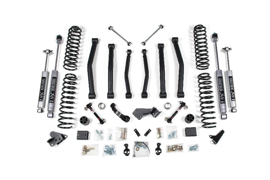 BDS Suspension 4.5in Lift Kit - NX2 Shocks, Sway Bar Disconnects - JK 4dr