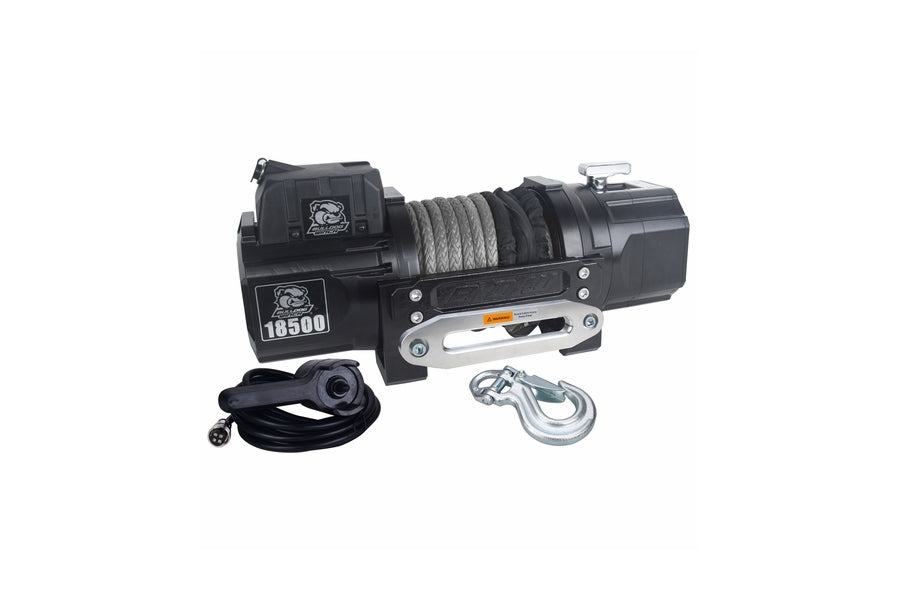 Bulldog Winch Heavy-Duty Winch - 18500lb/Synthetic Rope