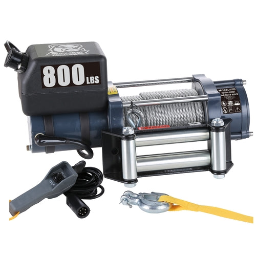 Bulldog Winch 800lb Winch w/ 50 ft Wire Rope