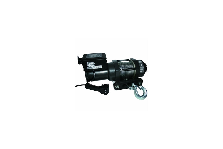 Bulldog Winch Trailer/Utility Winch/Wire Rope - 3,400lb