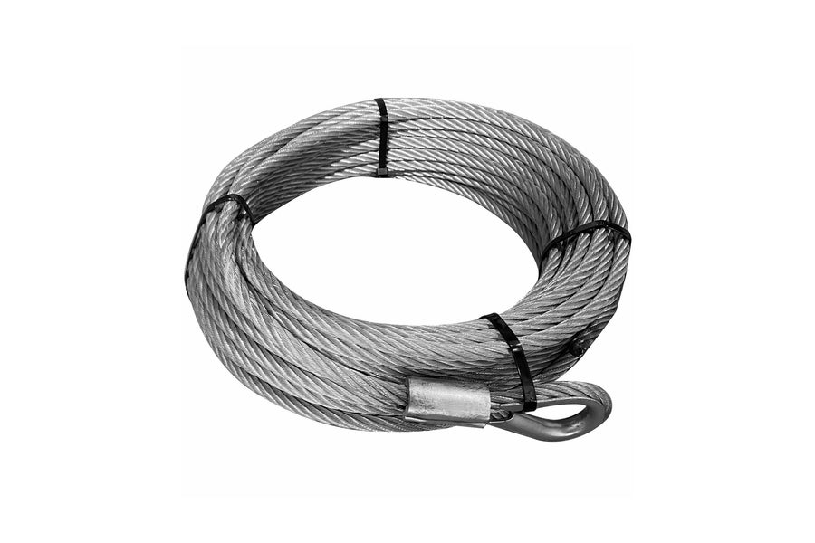 Bulldog Winch Wire Rope - 12mm (1/2in) x 92ft (28m)