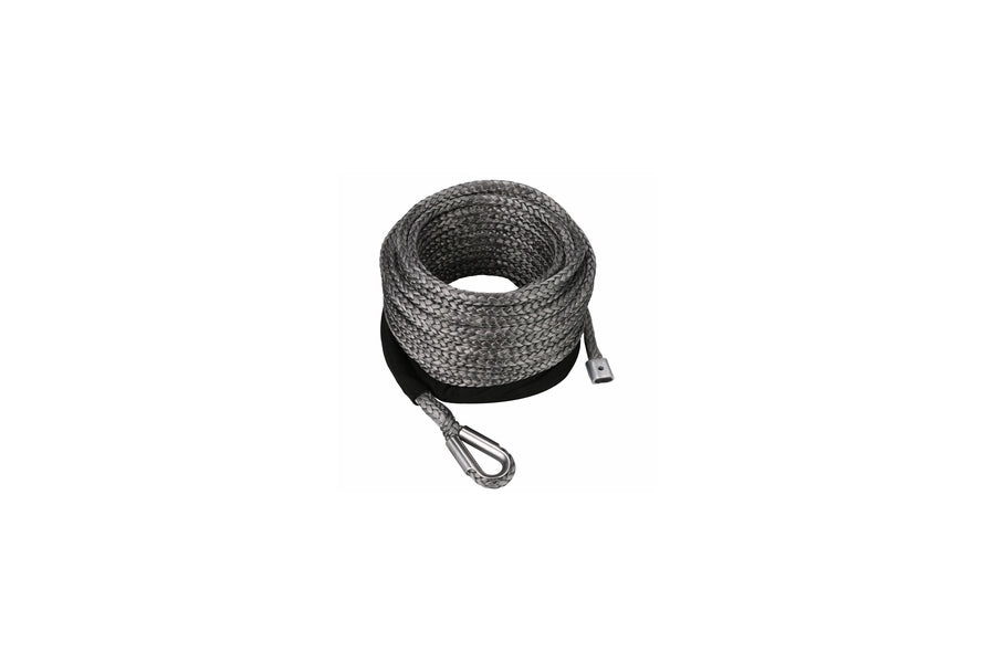 Bulldog Winch Synthetic Rope - Grey - 5/16in (8mm) x 50ft (15.24m)