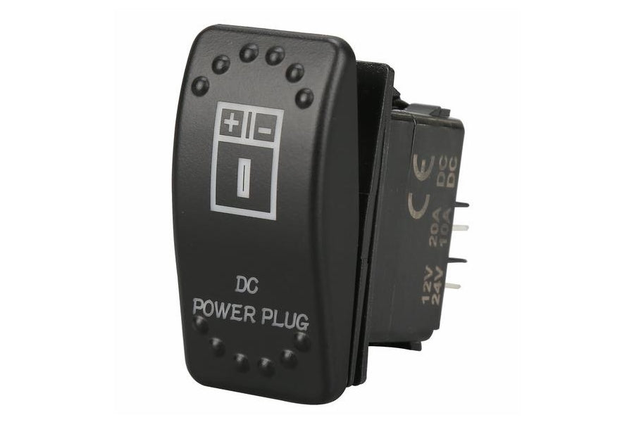 Bulldog Winch Rocker Switch-DC Power Plug