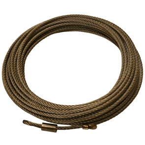 Bulldog Winch Replacement Wire Rope, 15/32in x 92ft