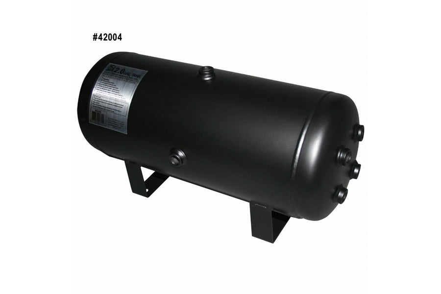 Bulldog Winch Air Tank 2.0 Gallon Air Tank w/10 Bungs