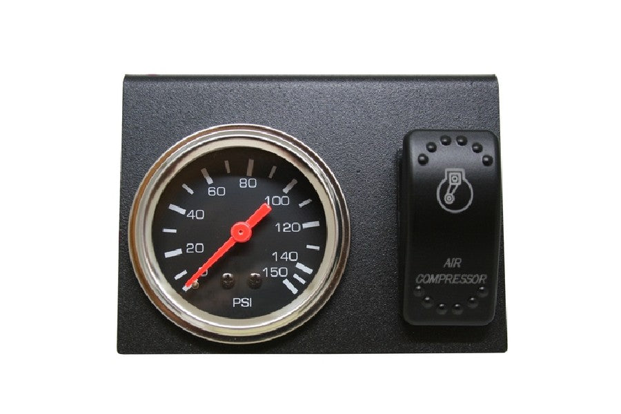 Bulldog Winch Air Pressure Gauge, Switch, Bracket Set