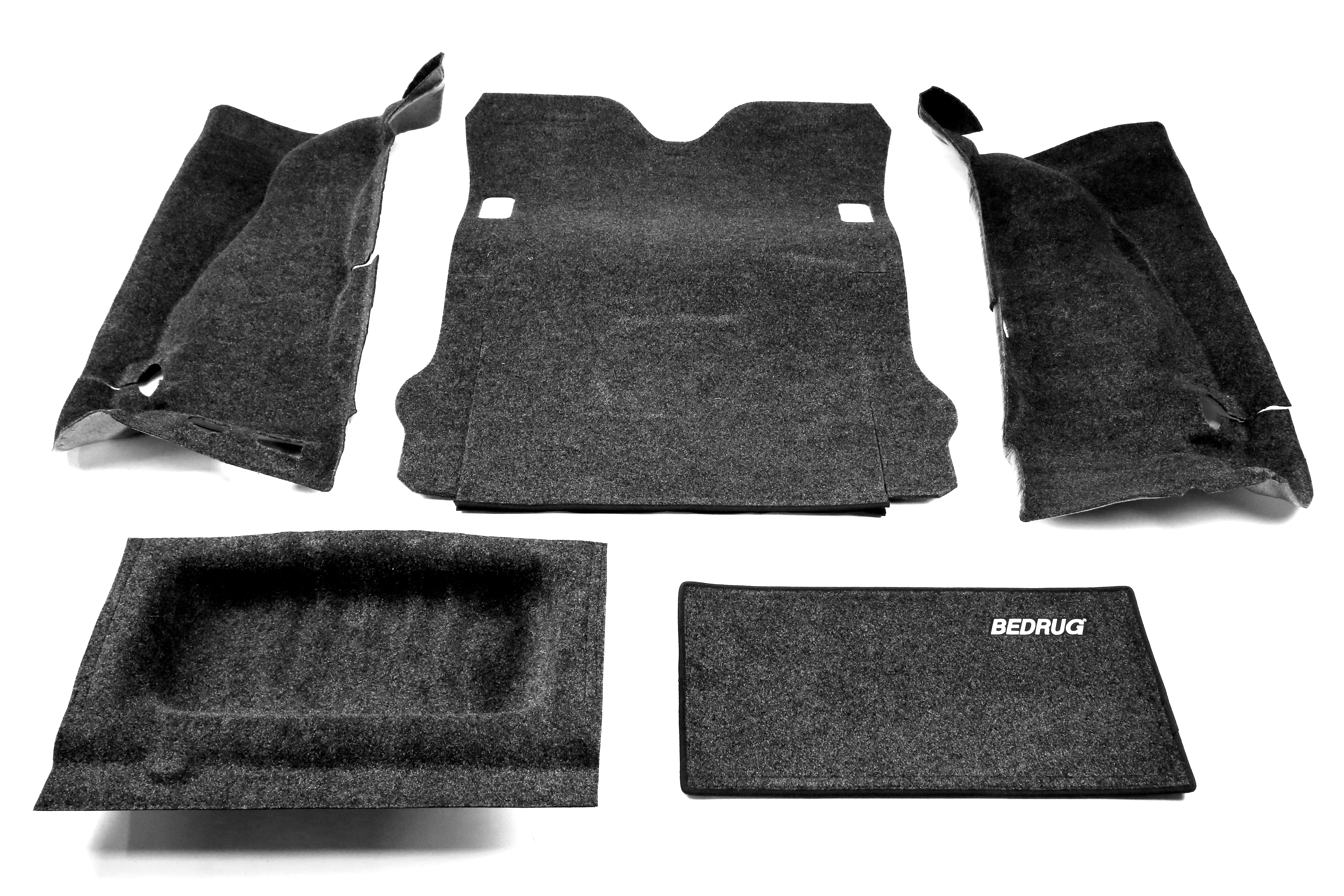 2007-10 Jeep Wrangler JK 2dr Bedrug Cargo Floor Kit