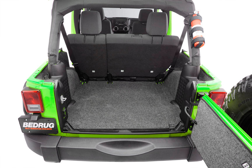 2007-10 Jeep Wrangler JK 2dr Bedrug Cargo Floor Kit