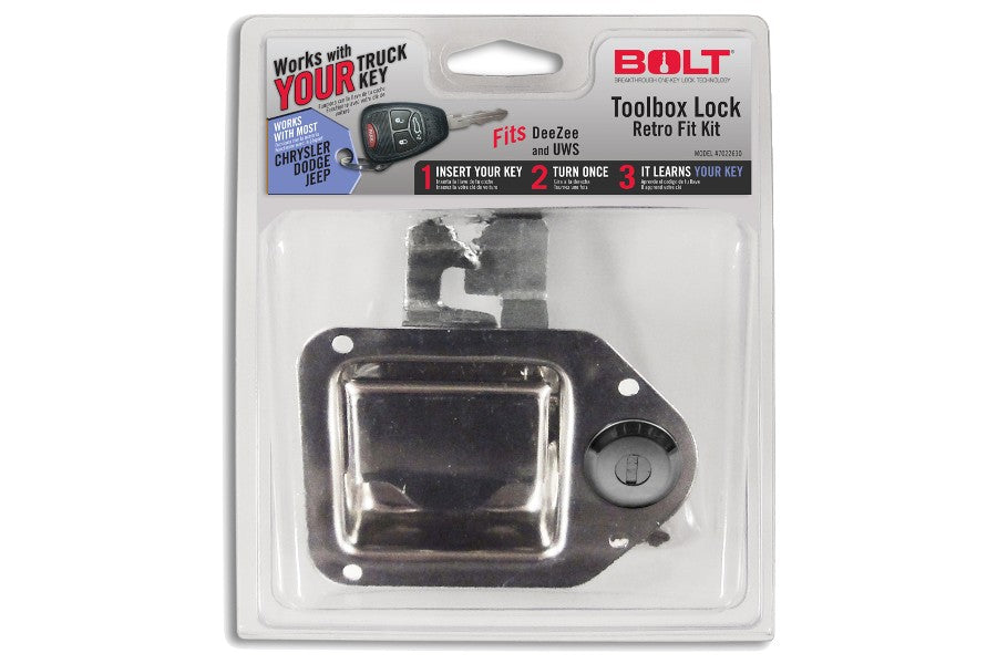 BOLT Toolbox Locking Latch, Retro-Fit