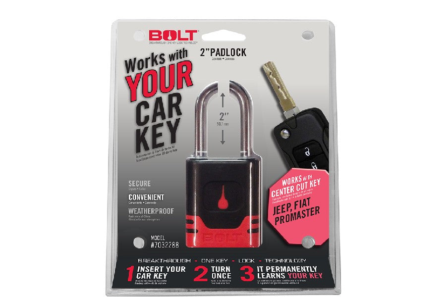 BOLT Padlock Center Cut - Jeep