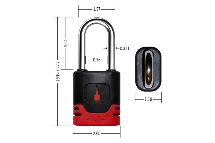 BOLT Padlock Center Cut - Jeep