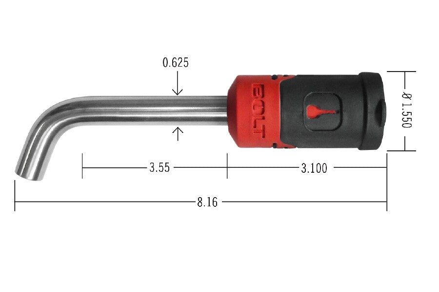 BOLT Receiver Lock, 5/8in - Jeep Center Cut