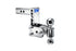 B&W Tow & Stow 2in Dual Ball Receiver Hitch, Chrome, 5in Drop-5.5in Rise