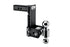 B&W Tow & Stow 2in Dual Ball Receiver Hitch, Black, 7in Drop-7.5in Rise