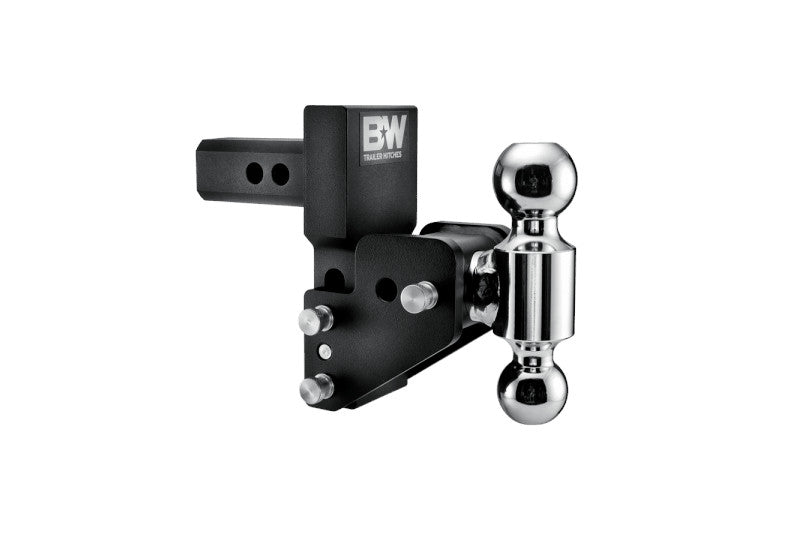 B&W Tow & Stow 2in Multi-Pro Dual Ball Mount - 2.5in Drop-3.5in Rise