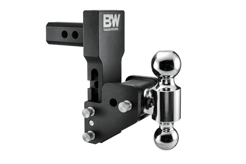 B&W Tow & Stow 2in Multi-Pro Dual Ball Mount - 4.5in Drop-5.5in Rise