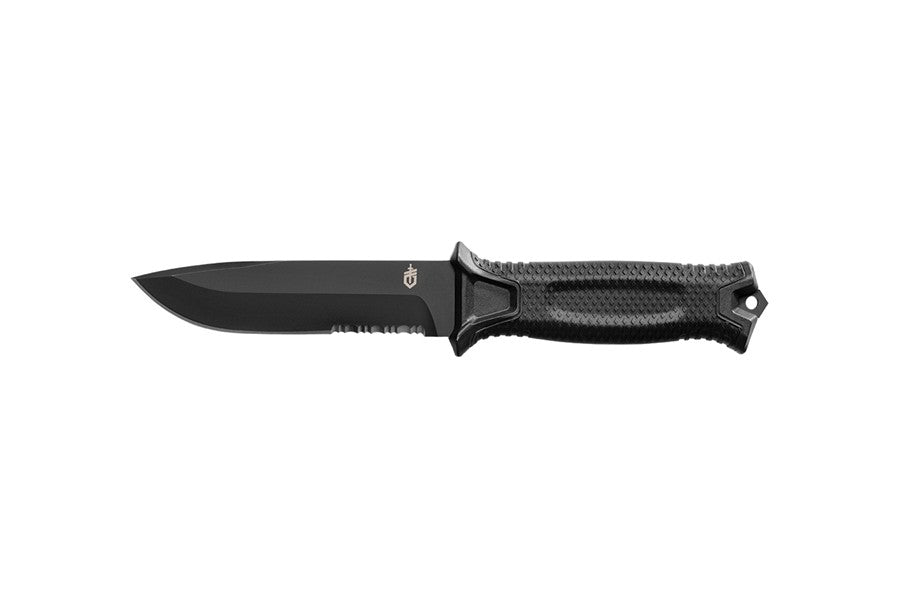 Gerber StrongArm Fixed Blade Knife w/Serrated Edge - Black