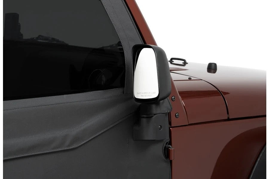 Jeep Wrangler TJ & YJ Bestop Replacement Side Mirror Set - Black