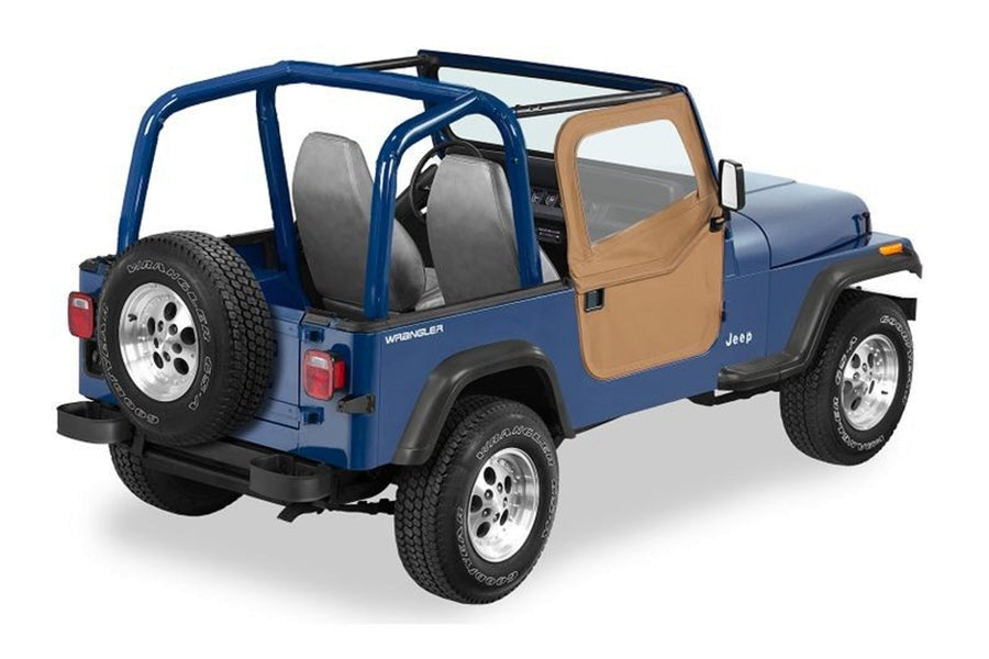 Jeep Wrangler YJ & CJ Bestop Full 2-Piece Fabric Doors - Spice