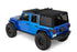 Bestop Supertop Squareback Soft Top - Black Diamond, JL 4dr