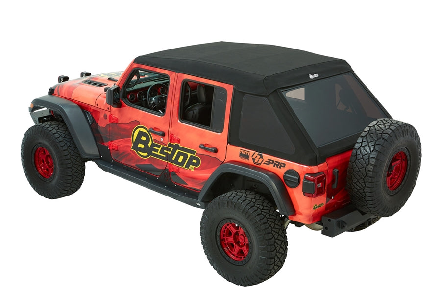 Jeep Wrangler JL 4-Door Bestop Trektop Ultra - Black Twill