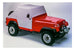 Bestop All Weather Trail Cover - Charcoal/Gray - CJ7/YJ