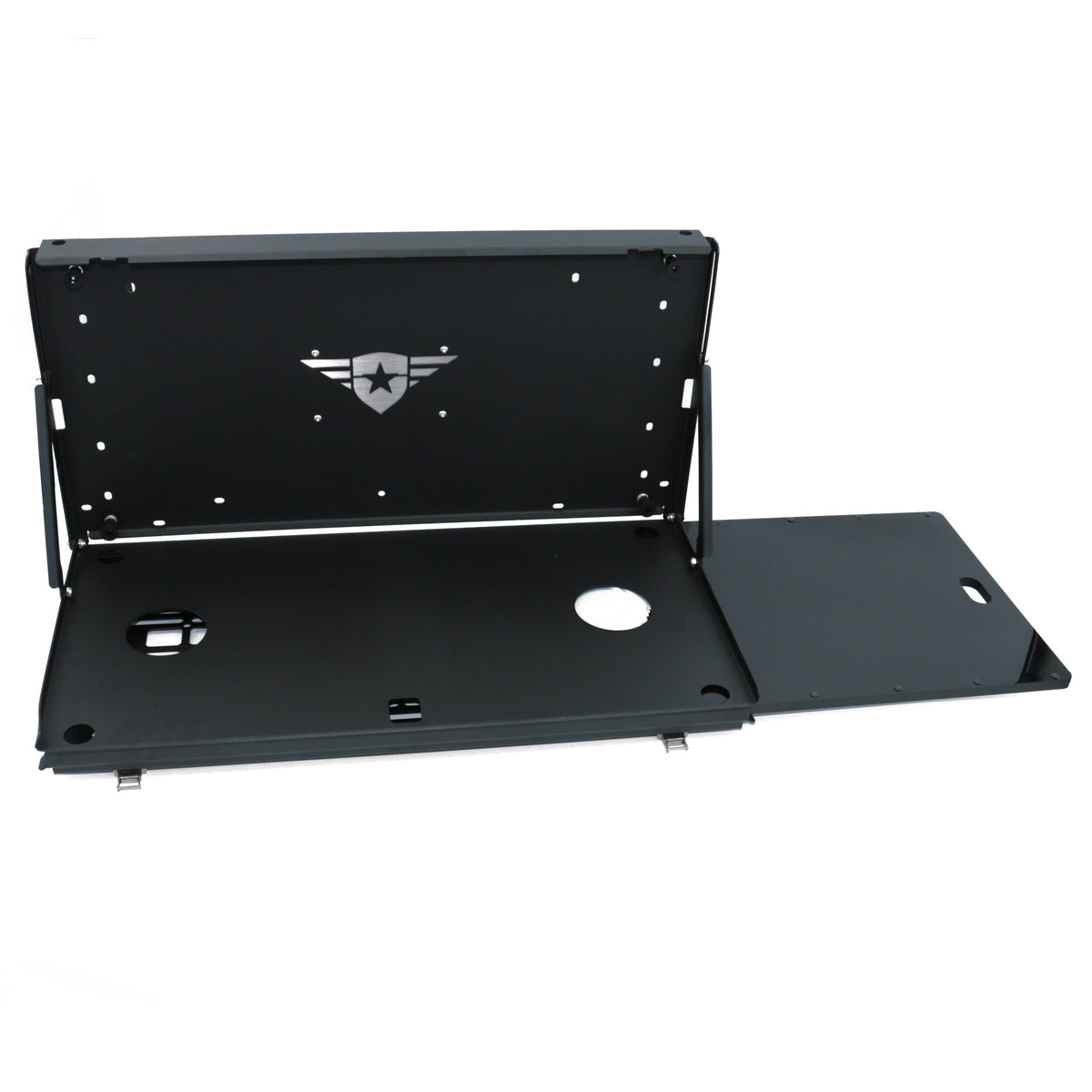 Jeep Wrangler JK/JL 2007-2026, Combat Off Road Chow Hall Tailgate Table with Cutting Board, view 3