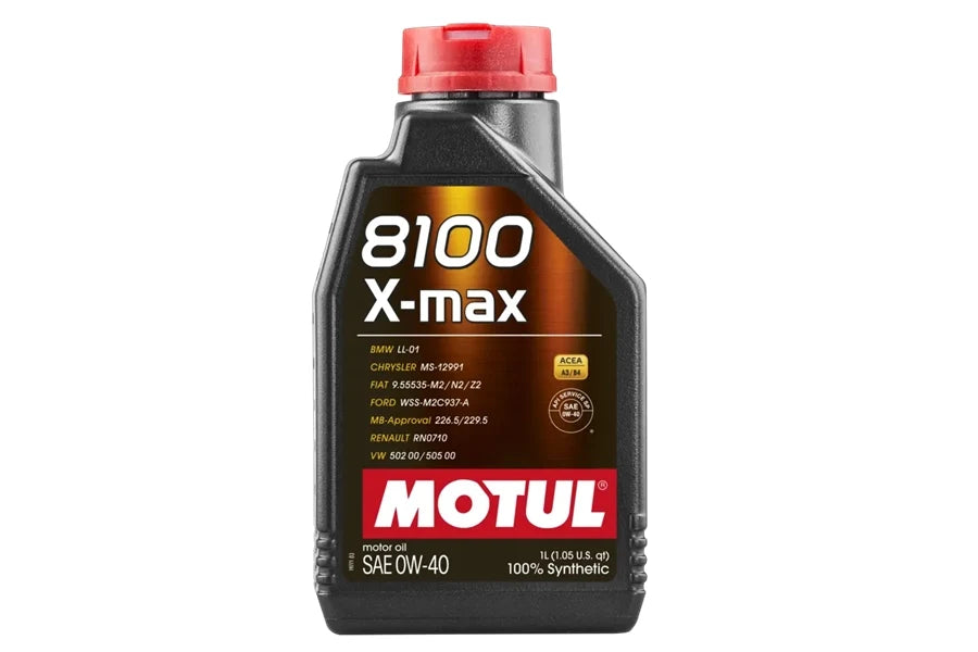 Motul 8100 X-MAX 0W-40 Motor Oil