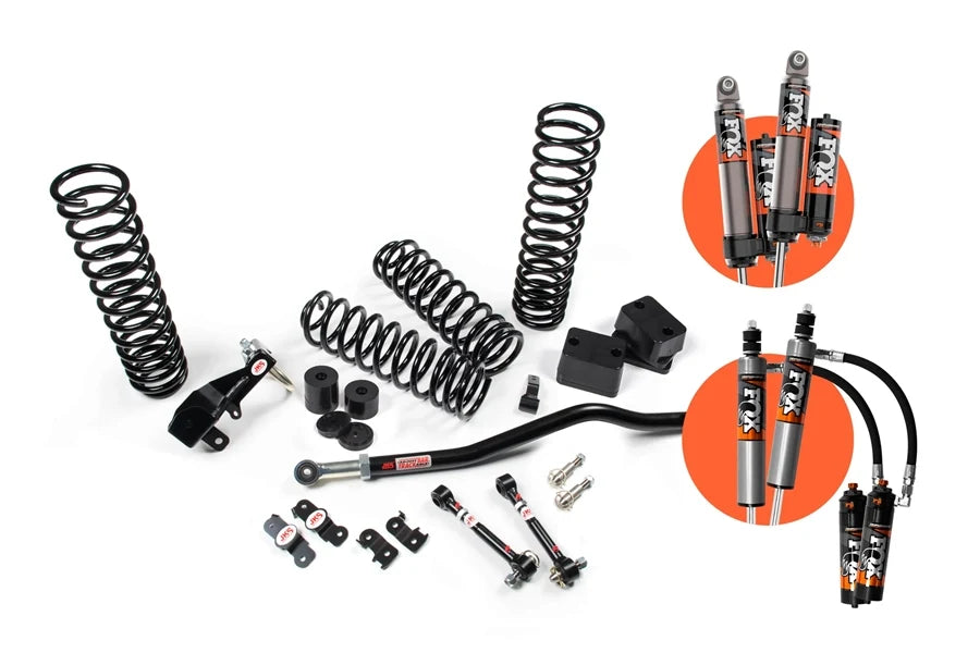 Jeep Wrangler JK 2-Door JKS 3.5in J-Venture Lift Kit w/ Fox 2.5 Shocks-JK | JSPEC100PES