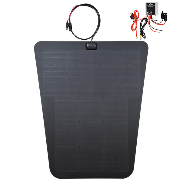 Cascadia 4X4 VSS Hood Solar Panel System - 85 Watt