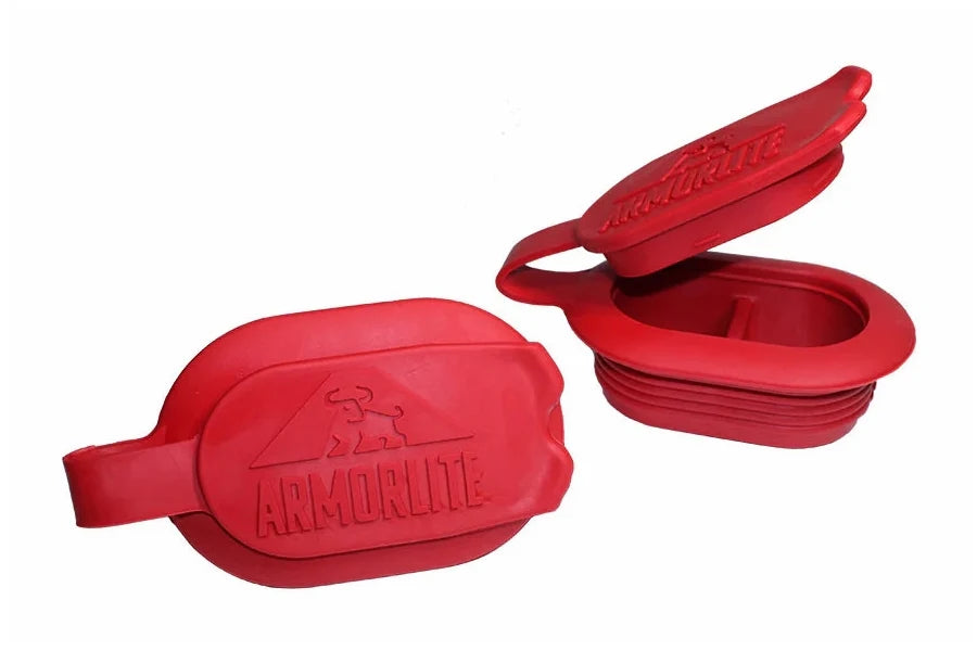 ArmorLite Drain Plug Set, Red - Pair