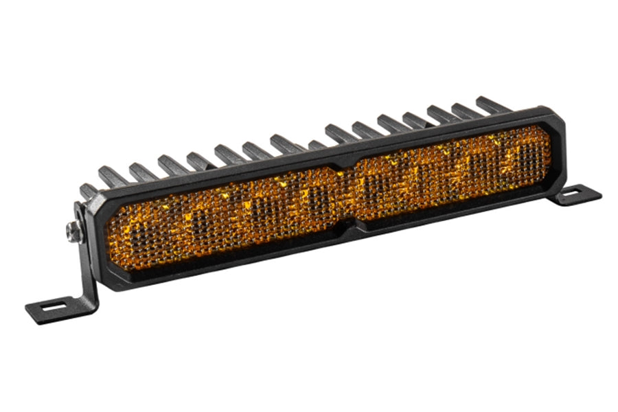Diode Dynamics SS10 SAE/DOT Yellow LED Light Bar (Single)