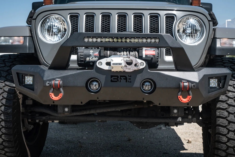 Jeep Wrangler JL, JK & Gladiator JT Body Armor 4x4 Orion Mid-Width Front Bumper