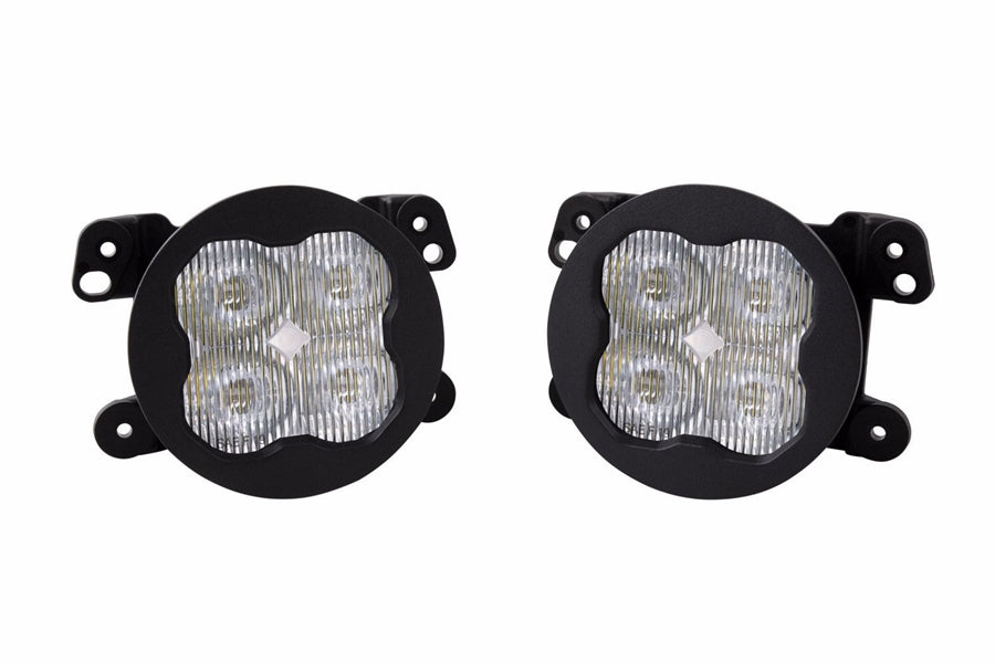 Jeep Wrangler JL, JK & Gladiator JT Diode Dynamics Worklight SS3 Pro Type M LED Fog Lights, White, Pair