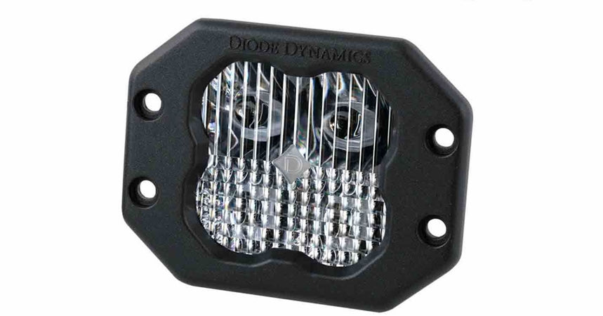 Diode Dynamics SS3 Sport Flush Mount LED Pod - Driving, White