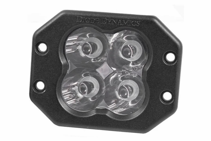 Diode Dynamics Worklight SS3 Sport White SAE Fog Flush, Single