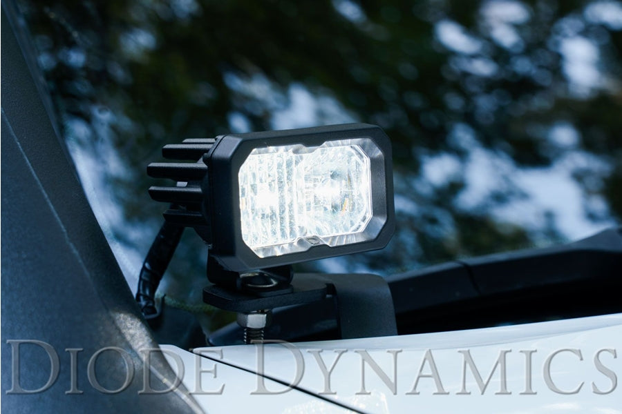 Diode Dynamics Sport LED White Combo Pod, RBL - Single