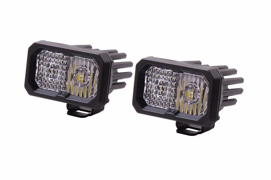 Diode Dynamics Pro Standard White LED Light Pod BBL, Pair