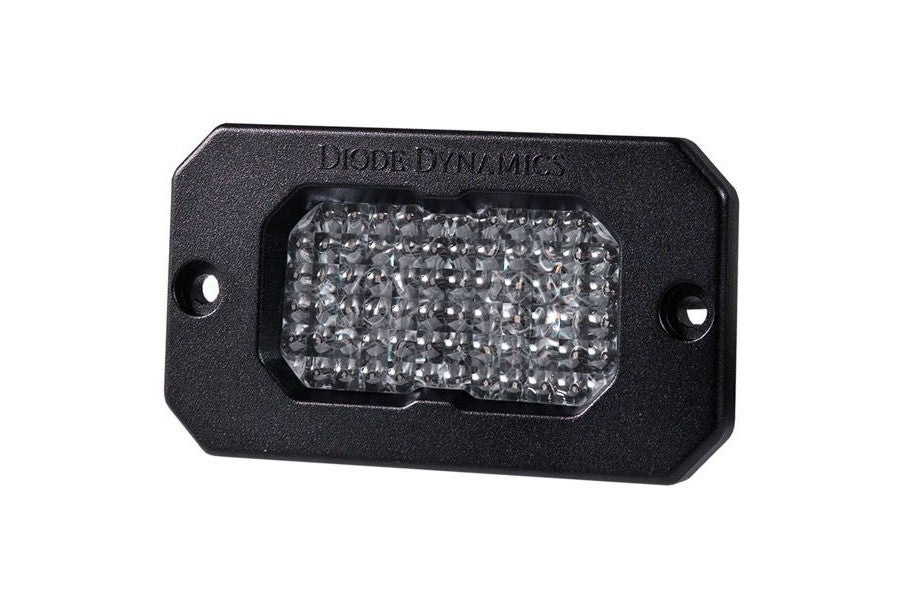 Diode Dynamics Stage Series White Sport Flush Mount - LED Pod - Single