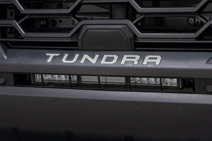 Diode Dynamics Stealth Bumper Light Bar Kit - White Combo - 2022+ Toyota Tundra
