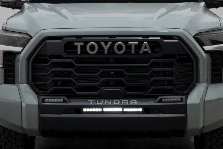 Diode Dynamics Stealth Bumper Light Bar Kit - Amber Combo - 2022+ Toyota Tundra