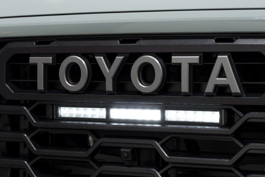 2022-25 Toyota Tundra Diode Dynamics TRD Pro Grille Light Bar Kit - White Combo Lights