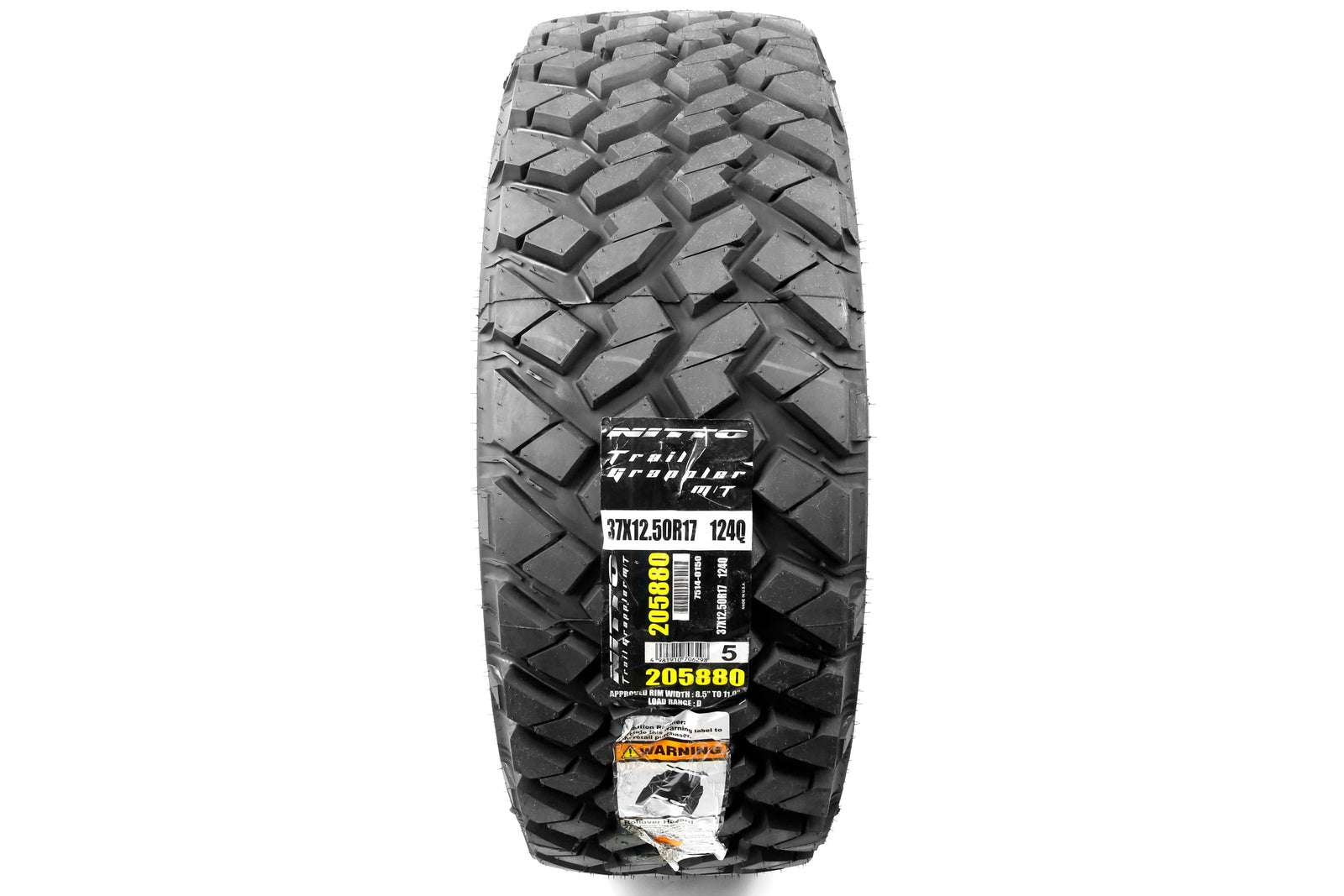 Nitto Trail Grappler M/T 37x12.50R-17LT Tire