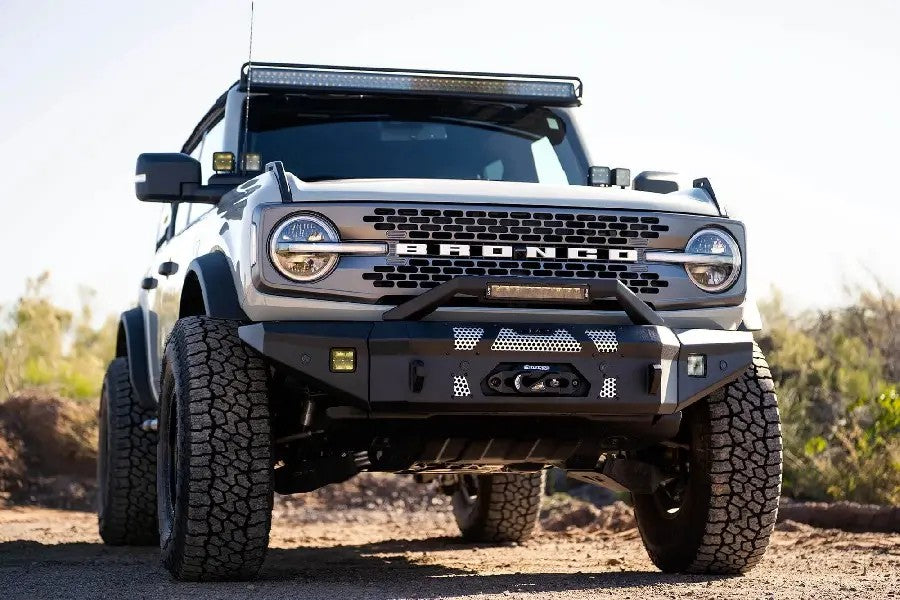 DV8  MTO Series Winch Front Bumper - 2021+ Ford Bronco