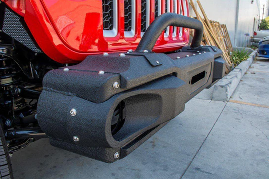 Jeep Wrangler JL & Gladiator JT DV8  Modular Front Bumper w/Bull Bar