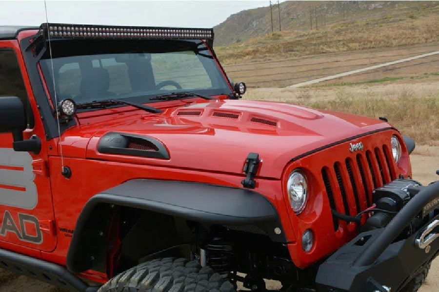 Jeep Wrangler JK DV8  Heat Dispersion Hood