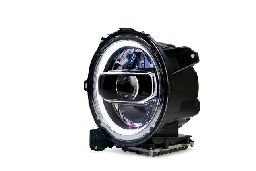 Jeep Wrangler JL & Gladiator JT DV8  LED Headlights - Chrome