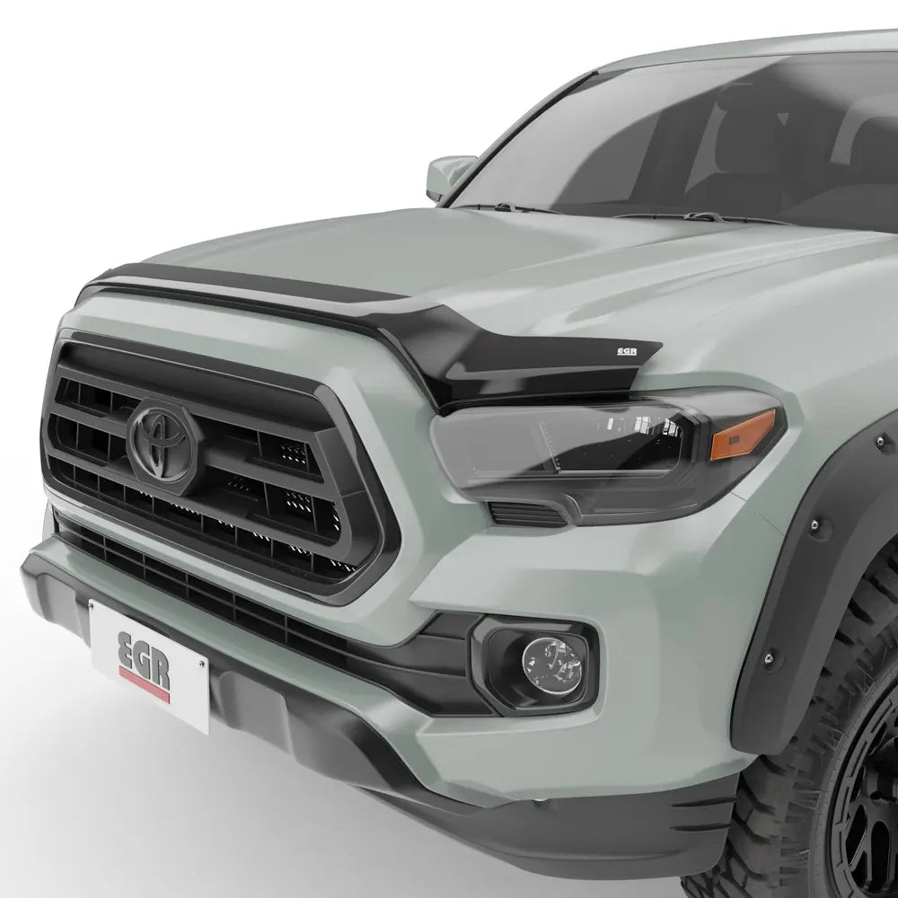 2016-23 Toyota Tacoma EGR USA SuperGuard Hood Guard - Smoke Finish